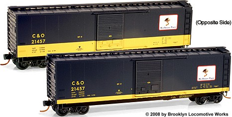 C&O Chessie System - Box, Long - Chessie Cameo Series - Micro-Trains 031 00 075